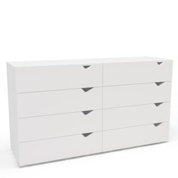 Cômoda 8 Gavetas 83,5cm X 150cm Porto - 2