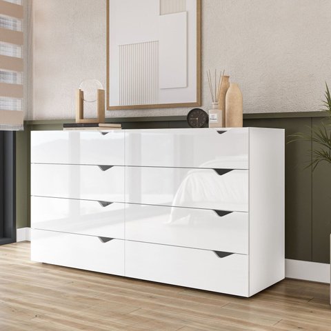 Cômoda 8 Gavetas 83,5cm X 150cm Porto