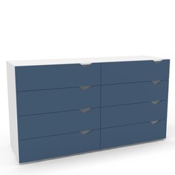 Cômoda 8 Gavetas 83,5cm X 150cm Porto - 2
