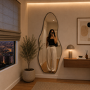 Ver imagem 1 de Espelho Aruba - Linha Couro - - Caramelo - 160x80 - sem LED
