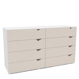 Cômoda 8 Gavetas 83,5x150,1x46 Cm Porto - 2