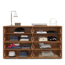 Cômoda 8 Gavetas 83,5x150,1x46 Cm Porto - 5