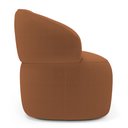 Ver mais imagens de Sofá Orgânico 02 Lugares Living Glee 140cm Bouclê Terracota - Desk Design