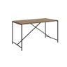 Mesa de Jantar Clean Estilo Industrial 1,36x0,69m Asn 27818 Naturart - 6