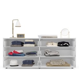 Cômoda 6 Gavetas 63,1x150,1x46 Cm Porto - 5