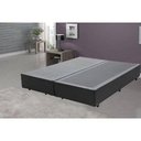 Ver imagem 5 de Cama Base Box King Bipartido Marrom Sintético 38x193x203