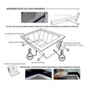 Ver imagem 5 de Caixa Braseiro 80x50 para Churrasqueira em Aço Galvanizado - Jx Metais