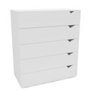 Ver imagem 2 de Cômoda 5 Gavetas 104,2x90x46 Cm Porto