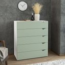 Ver imagem 1 de Cômoda 5 Gavetas 104,2cm X 90cm Porto