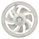 Ver imagem 4 de Ventilador Lustre Lampada de Teto Luxo Grande Led Ajustavel Casa Apartamento Controle 3 em 1 Quarto
