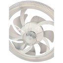 Ver mais imagens de Ventilador Lustre Lampada de Teto Luxo Grande Led Ajustavel Casa Apartamento Controle 3 em 1 Quarto