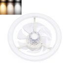 Ver imagem 1 de Ventilador Lustre Lampada de Teto Luxo Grande Led Ajustavel Casa Apartamento Controle 3 em 1 Quarto
