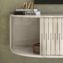 Ver imagem 6 de Painel Home Piso Teto TV Até 65 Polegadas Calacata Off White Monte Carlo Madetec