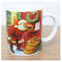 Ver imagem 1 de Kit 6 Canecas de Natal Papai Noel 350ml em Cerâmica