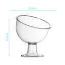 Ver imagem 6 de Kit C/ 1 Taça Inclinada Grande e 1 Taça Inclinada Média