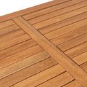 Ver imagem 7 de Mesa de Jantar para Área Gourmet 180x93cm Bege/Stain Jatobá