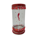 Ver imagem 3 de Porta Vela Iansã Espada Vidro e Alumínio 18 Cm