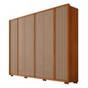 Ver mais imagens de Guarda Roupa Casal 6 Portas 4 Gavetas Microripado MDF Cleo Freijo