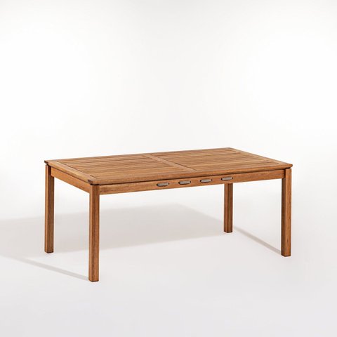 Mesa de Jantar 180cm x93cm x 75cm Traço Bege/Stain Jatobá