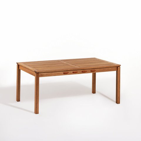 Mesa de Jantar 180cm x93cm x 75cm Traço Bege/Stain Jatobá