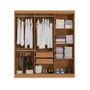 Ver imagem 4 de Guarda-roupa Casal 6 Portas Móveis Kappesberg