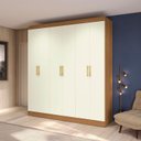 Ver imagem 1 de Guarda-roupa Casal 6 Portas Móveis Kappesberg