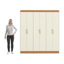 Ver imagem 7 de Guarda-roupa Casal 6 Portas Móveis Kappesberg