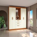 Ver imagem 1 de Guarda-roupa Casal de 5 Portas 160cm X 200cm