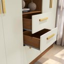 Ver imagem 5 de Guarda-roupa Casal de 5 Portas 160cm X 200cm