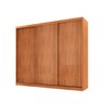 Guarda Roupa Casal Chile 100% Mdf 3 Portas de Correr - 2