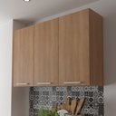 Ver imagem 3 de Armário Aéreo 120cm X 80cm X 31,8cm com 3 Portas