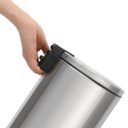 Ver imagem 3 de Lixeira Loop Aço Inox Polido Balde Interno e Pedal 30 Litros - Tramontina 94547/030
