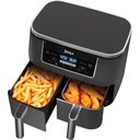 Ver imagem 5 de Air Fryer 7.5l Dual Zone Modelo Dz201 Cinza 110v