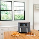Ver imagem 7 de Air Fryer 7.5l Dual Zone Modelo Dz201 Cinza 110v