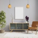 Ver imagem 5 de 3 Pendente em Fibra Natural Bambu Artesanal Lavabo E27 Nat02