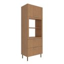 Ver imagem 3 de Torre Quente 80cm para Forno e Micro-ondas com 1 Porta Basculante e 2 Gavetas