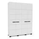 Ver imagem 2 de Guarda Roupa 4 Portas 4 Gavetas Lisboa Branco