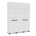 Ver imagem 2 de Guarda Roupa 4 Portas 4 Gavetas Lisboa Branco