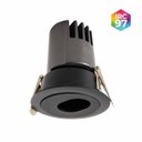 Ver mais imagens de Spot Led de Embutir Mayn Redondo 7w 2700k Irc97 Preto 6509 Nordecor St3218