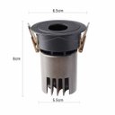 Ver imagem 2 de Spot Led de Embutir Mayn Redondo 7w 2700k Irc97 Preto 6509 Nordecor St3218