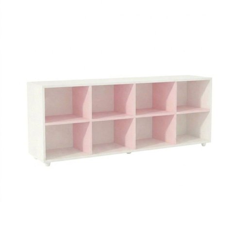 Nicho Organizador Horizontal Branco/rosa - Movelbras