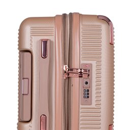 Mala Travelux Syon Tamanho M Gold - 5