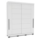 Ver imagem 2 de Guarda Roupa 2 Portas de Correr 2 Gavetas Lisboa Branco