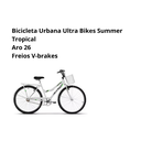 Ver imagem 4 de Bicicleta Urbana Ultra Bikes Summer Aro 26 Freios V-brakes Branco