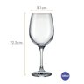 Taças para Água e Vinho Barone 490ml 12 Unidades - Nadir 7056 - 4