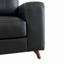 Ver mais imagens de Sofá 2 Lugares 150cm Couro Legítimo Kingston Yescasa Preto