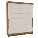 Ver imagem 2 de Guarda Roupa 2 Portas de Correr 2 Gavetas Lisboa Bege/Freijo/Creme