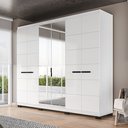 Ver imagem 1 de Guarda-Roupa 6 Portas 4 Gavetas com Espelho Lisboa