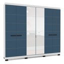 Ver imagem 2 de Guarda-Roupa 6 Portas 4 Gavetas com Espelho Lisboa
