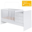 Ver imagem 2 de Berço Mini Cama Multifuncional Bb680 Branco Comm Branco